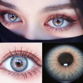 Lentes de contacto de color azul Galor